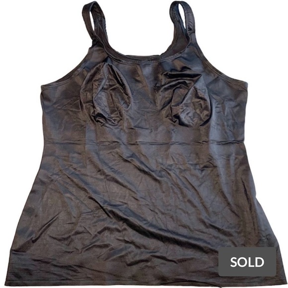 Serenada Other - xxSOLDxx   Serenada Black Wireless Unlined Seamless Shapewear Tank Top [Size 44]